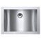 Ruvati 16 x 13 inch Brushed Stainless Steel Rectangular Bathroom Sink Undermount RVH6106ST - alternate 2